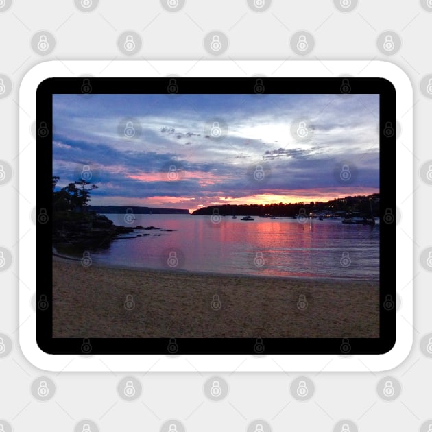 Sunrise Balmoral Beach Sticker by Mickangelhere1